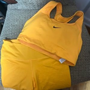 Nike Dri-fit sports set.  Shorts size S and Top size M